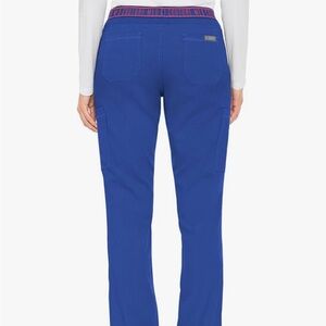 Med Couture Women's Royal blue scrub set